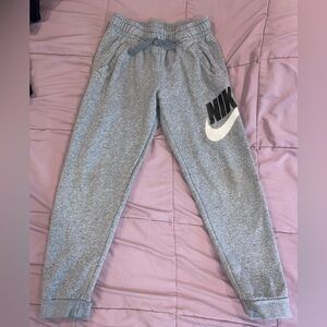 Nike Kids Gray Joggers Size Medium